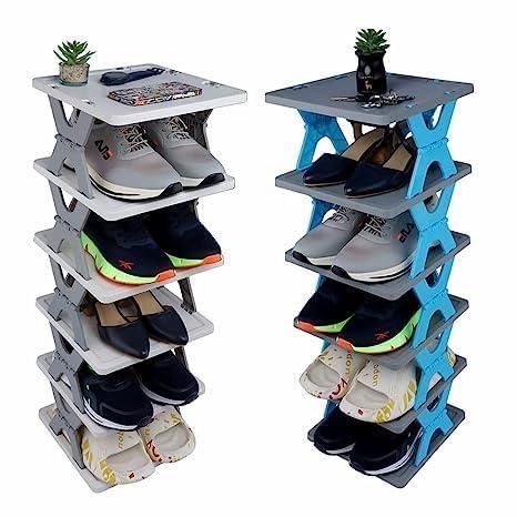 ✨ Smart Foldable 4-Layer Shoe Rack – The Stylish Space Saver! 👟