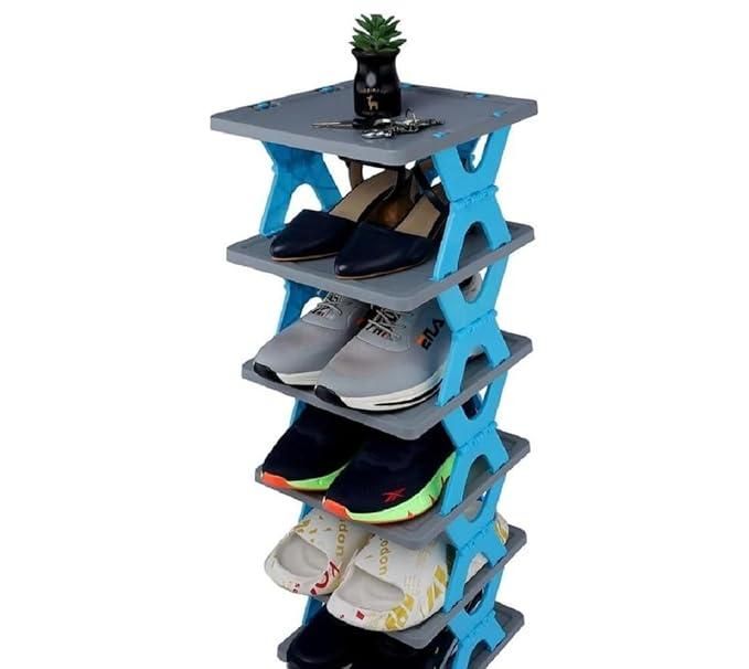 ✨ Smart Foldable 4-Layer Shoe Rack – The Stylish Space Saver! 👟
