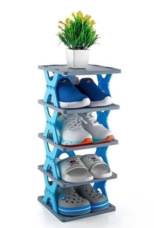 ✨ Smart Foldable 4-Layer Shoe Rack – The Stylish Space Saver! 👟