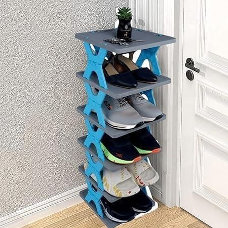 ✨ Smart Foldable 4-Layer Shoe Rack – The Stylish Space Saver! 👟
