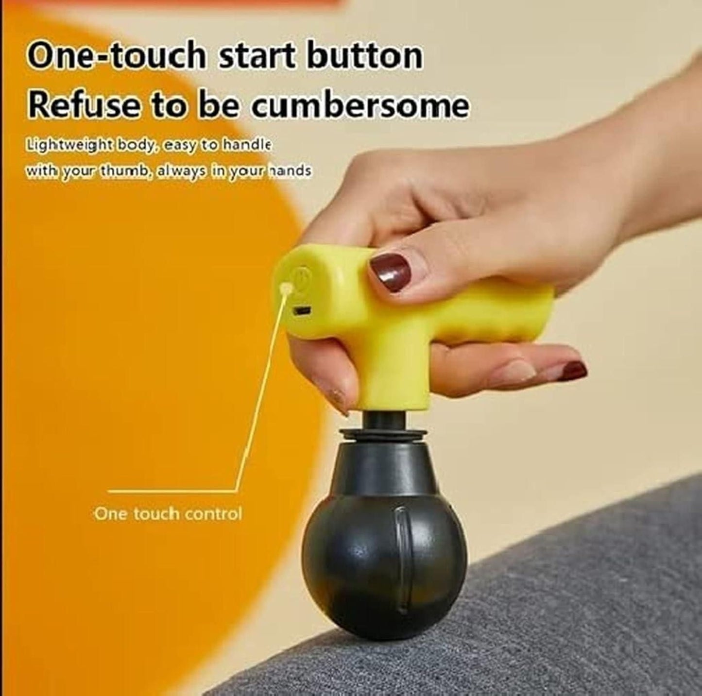 💆♀️ Mini Facial Gun – Deep Muscle Massager